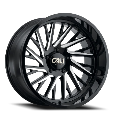Cali Offroad Purge 9114 GB 20x12 -51 8x165.1mm 125.2mm Gloss Black Milled
