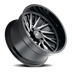 Cali Offroad Purge 9114 GB 20x12 -51 8x165.1mm 125.2mm Gloss Black Milled