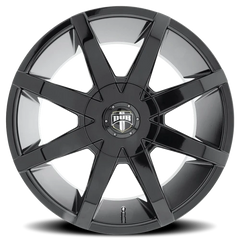 DUB Push S110 22x9.5 +15 5x115mm 72.6mm Gloss Black