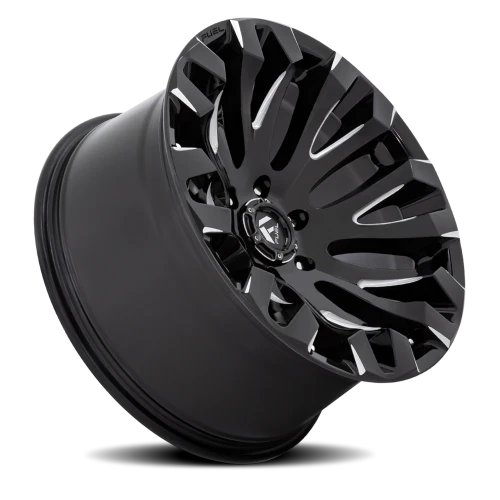Fuel Quake D828 20x9 +1 8x170mm 125.1mm Gloss Black Milled