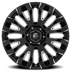 Fuel Quake D828 20x10 -18 8x170mm 125.1mm Gloss Black Milled