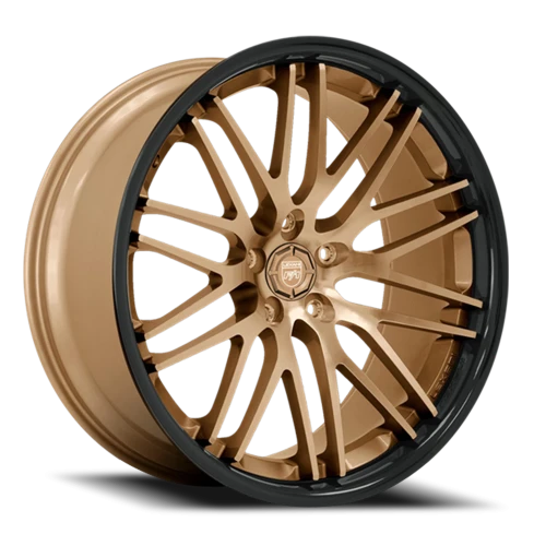 Lexani Wheels R-Twenty R20 BZSSB 22x10.5 +38 5x112mm 74.1mm Bronze Black Lip