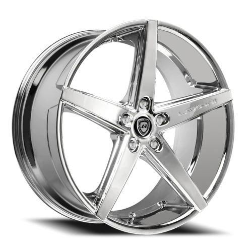 Lexani Wheels R-Four R04 C 20x8.5 +35 5x108mm 74.1mm Chrome