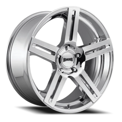 DUB ROC S249 22x9.5 +30 6x139.7mm 106.3mm Chrome