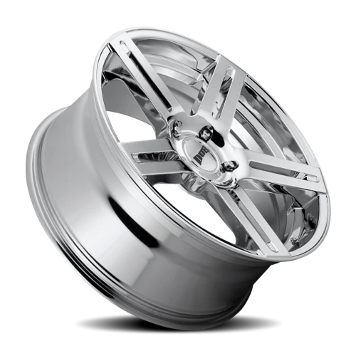 DUB ROC S249 22x9.5 +30 6x139.7mm 106.3mm Chrome