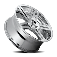 DUB ROC S249 22x9.5 +30 6x139.7mm 106.3mm Chrome