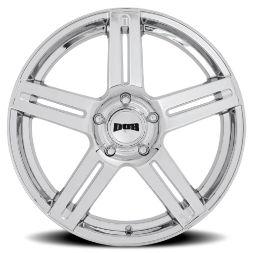 DUB ROC S249 22x9.5 +30 6x139.7mm 106.3mm Chrome