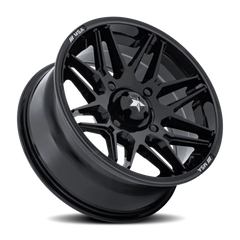 MSA Radar UTV M52 BX 15x7 +10 4x156mm 115.1mm Gloss Black