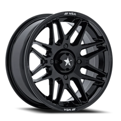 MSA Radar UTV M52 BX 15x7 +10 5x114.3mm 72.56mm Gloss Black