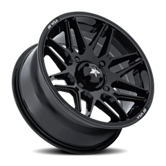 MSA Radar UTV M52 BX 15x7 +10 5x114.3mm 72.56mm Gloss Black