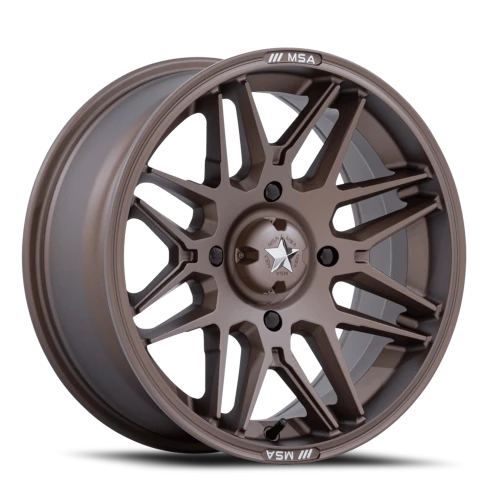 MSA Radar UTV M52 ZX 14x7 +10 5x114.3mm 72.56mm Matte Bronze