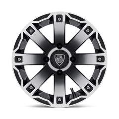 Fairway Alloys Rage 12x7 -47 4x101.6mm 70.7mm Matte Black Machined