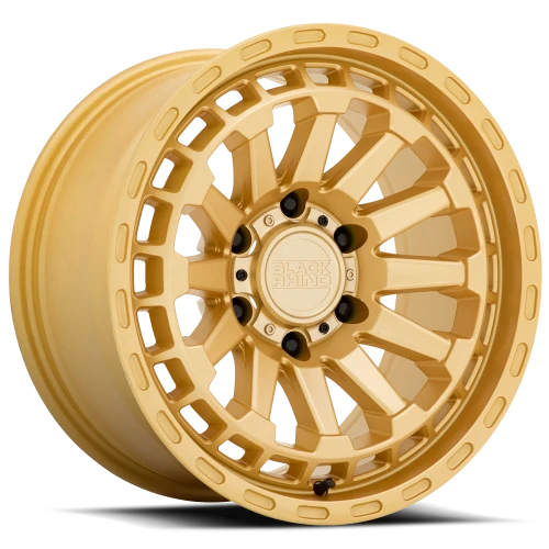 Black Rhino Raid GLD 17x8.5 +0 6x139.7mm 112.1mm Gold