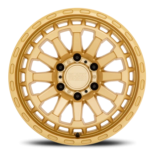 Black Rhino Raid GLD 17x8.5 +0 6x139.7mm 112.1mm Gold