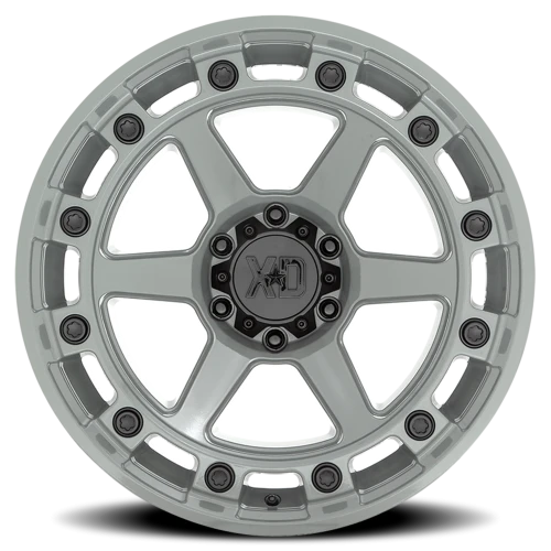 XD Series Raid XD862 GY 20x10 -18 6x139.7mm 106.1mm Cement