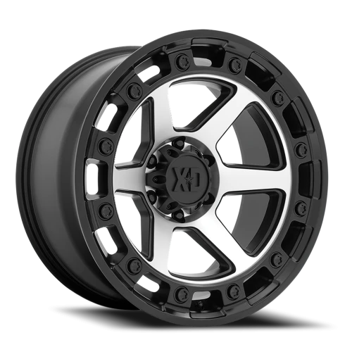 XD Series Raid XD862 SBM 17x9 +0 6x139.7mm 106.1mm Satin Black Machined