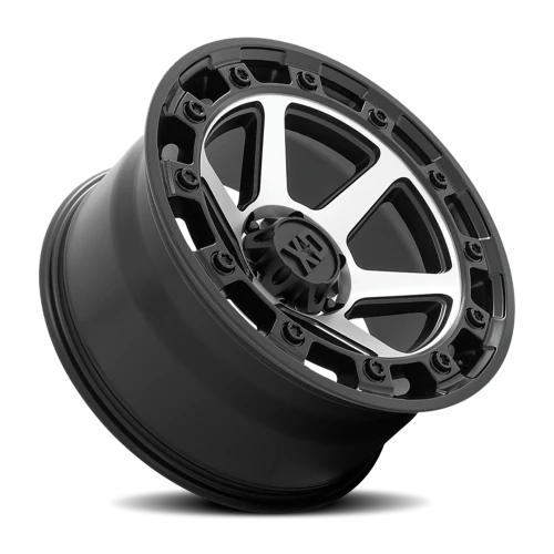 XD Series Raid XD862 SBM 17x9 +0 6x139.7mm 106.1mm Satin Black Machined