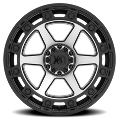 XD Series Raid XD862 SBM 17x9 +0 6x139.7mm 106.1mm Satin Black Machined