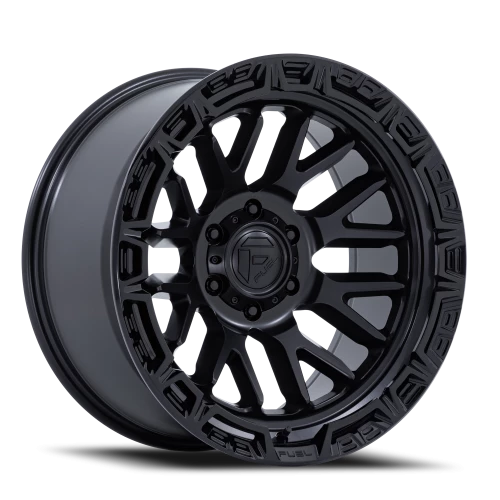 Fuel Rail FC890MB 17x9 -12 5x127mm 71.5mm Matte Black Gloss Black Lip