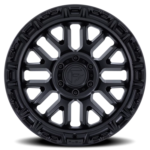 Fuel Rail FC890MB 20x10 -18 5x127mm 71.5mm Matte Black Gloss Black Lip