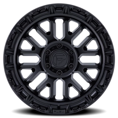 Fuel Rail FC890MB 17x9 +1 5x127mm 71.5mm Matte Black Gloss Black Lip