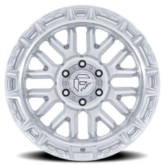 Fuel Rail FC890SD 20x10 -18 6x139.7mm 106.1mm Gloss Silver Machined Face