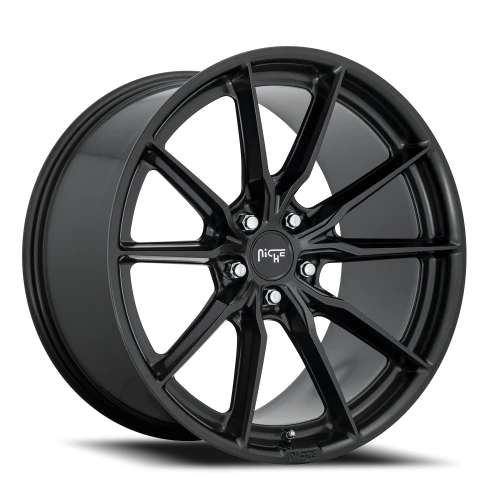 Niche Rainier M238 18x8 +40 5x120mm 72.56mm Matte Black