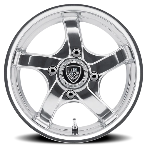Fairway Alloys Rallye 12x6 -20 4x101.6mm 70.7mm Polished