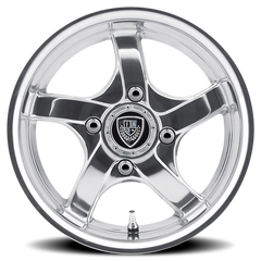 Fairway Alloys Rallye 12x6 -20 4x101.6mm 70.7mm Polished