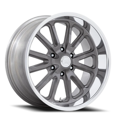 US Mags Rambler 6 UC145 AD 20x8 +1 6x127mm 78.1mm Matte Gunmetal Diamond Cut Lip
