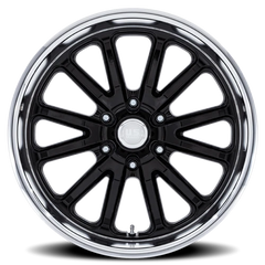 US Mags Rambler 6 UC145 BD 20x9.5 +1 6x127mm 78.1mm Gloss Black Diamond Cut Lip