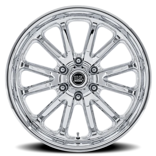 US Mags Rambler 6 UC145 PX 20x9.5 +1 6x127mm 78.1mm Chrome Chrome Plated