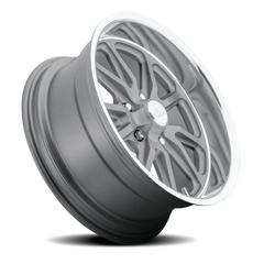 US Mags Rambler U111 18x7 +1 5x114.3mm 72.56mm Matte Gunmetal Machined