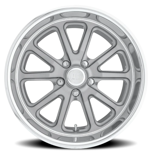 US Mags Rambler U111 15x7 +1 5x120.65mm 72.56mm Matte Gunmetal Machined