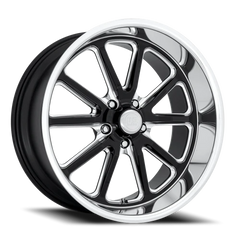 US Mags Rambler U117 22x11 +18 5x127mm 78.1mm Gloss Black Milled
