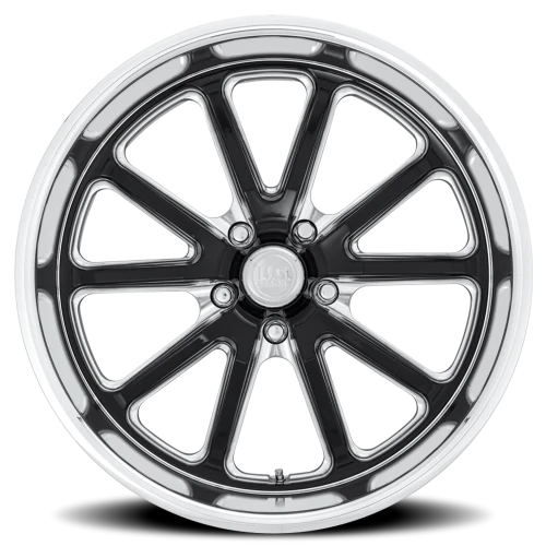 US Mags Rambler U117 20x9.5 +1 5x127mm 78.1mm Gloss Black Milled