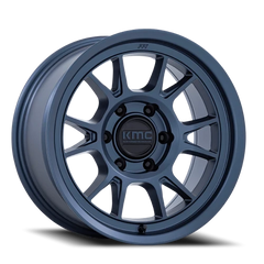 KMC Range KM729LX 17x8.5 +0 5x150mm 110.1mm Metallic Blue