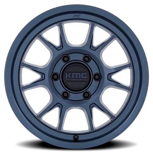 KMC Range KM729LX 17x8.5 +0 6x139.7mm 106.1mm Metallic Blue