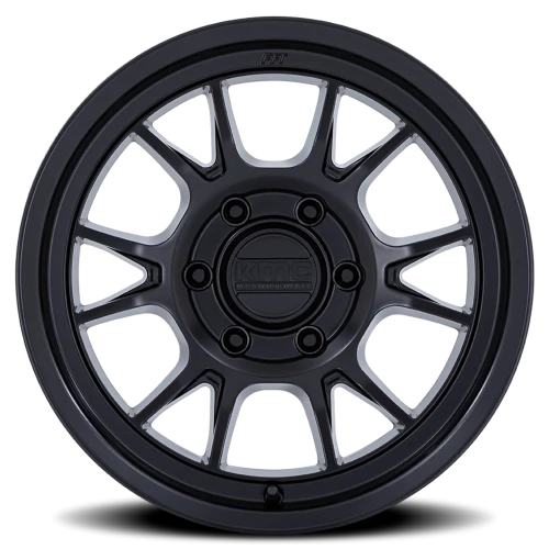 KMC Range KM729MX 17x8.5 +0 6x120mm 66.9mm Matte Black
