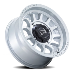Black Rhino Rapid UTV HS 14x7 +10 4x110mm 86mm Hyper Silver Machined Face