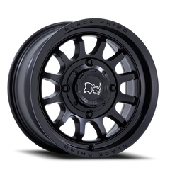 Black Rhino Rapid UTV MB 15x7 +10 4x137mm 110.1mm Matte Black
