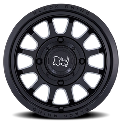 Black Rhino Rapid UTV MB 14x7 +10 4x137mm 110.1mm Matte Black