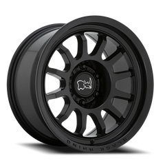 Black Rhino Rapid MB 17x9 +12 6x114.3mm 76.1mm Matte Black
