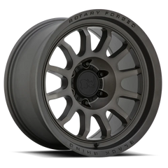 Black Rhino Rapid GY 17x9 +12 6x114.3mm 76.1mm Matte Brushed Gunmetal