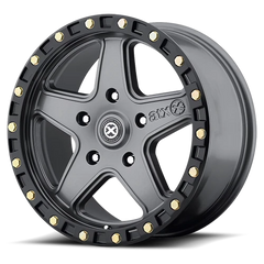 ATX Ravine AX194 GY 18x8.5 +35 5x120mm 74.1mm Matte Gray Black Lip