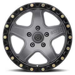 ATX Ravine AX194 GY 18x8.5 +35 5x150mm 110.5mm Matte Gray Black Lip