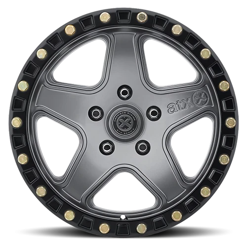 ATX Ravine AX194 GY 17x8.5 +10 5x127mm 71.5mm Matte Gray Black Lip