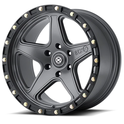 ATX Ravine AX194 GY 20x10 -24 6x139.7mm 106.25mm Matte Gray Black Lip