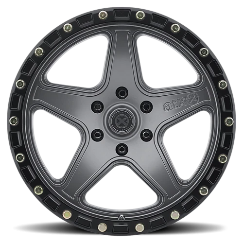 ATX Ravine AX194 GY 20x10 -24 6x139.7mm 106.25mm Matte Gray Black Lip