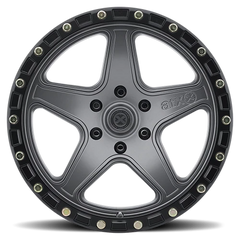 ATX Ravine AX194 GY 20x10 -24 6x139.7mm 106.25mm Matte Gray Black Lip